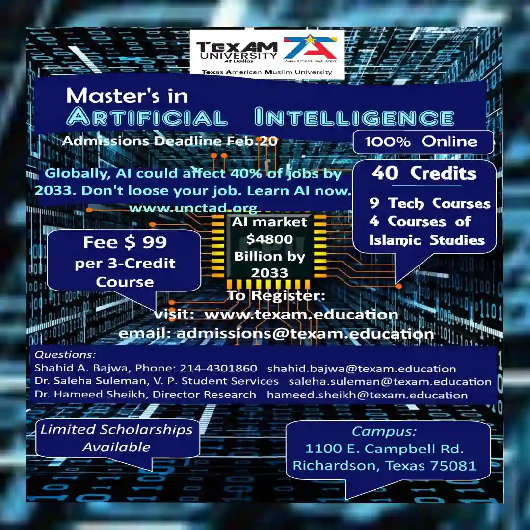 Master’s in Artificial Intelligence